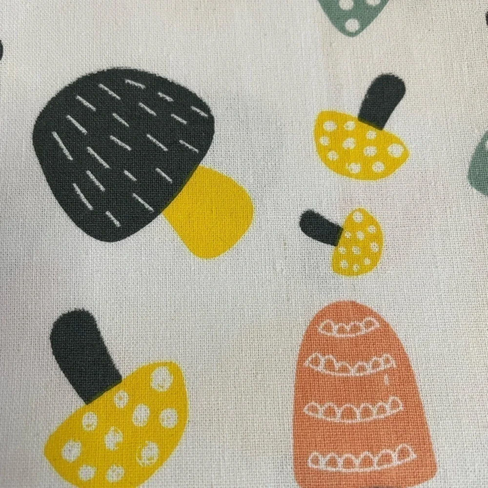Mushroom Print Kitchen Towel